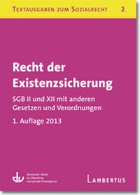 Abbildung von: Recht der Existenzsicherung - Lambertus