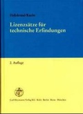 Cover: Lizenzs&auml;tze f&uuml;r technische Erfindungen - Carl Heymanns Verlag