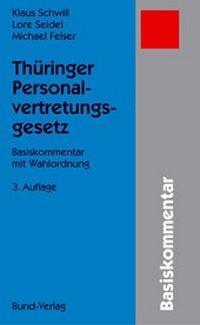 Bild vergrößern Bild: Thüringer Personalvertretungsgesetz - Bund-Verlag