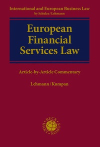 Abbildung von: European Financial Services Law - Nomos