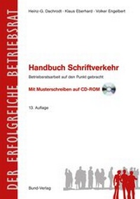 Enlarge image Cover: Handbuch Schriftverkehr - Bund-Verlag