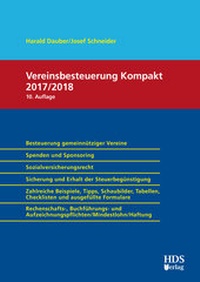 Abbildung von: Vereinsbesteuerung Kompakt - HDS