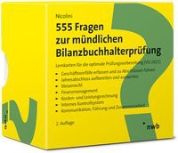 Abbildung von: 555 Fragen zur mündlichen Bilanzbuchhalterprüfung - NWB