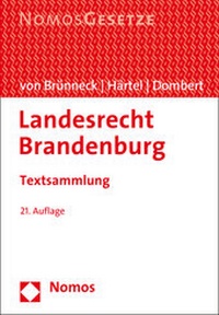 Abbildung von: Landesrecht Brandenburg - Nomos
