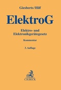 Cover: ElektroG: Elektro- und Elektronikger&auml;tegesetz - C.H.BECK