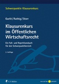Cover: Klausurenkurs im &Ouml;ffentlichen Wirtschaftsrecht - C.F. M&uuml;ller