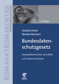 Abbildung von: Bundesdatenschutzgesetz - Bund-Verlag