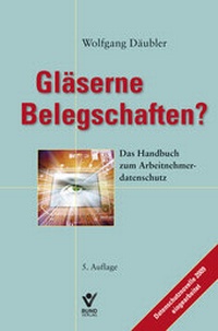 Abbildung von: Gläserne Belegschaften? - Bund-Verlag