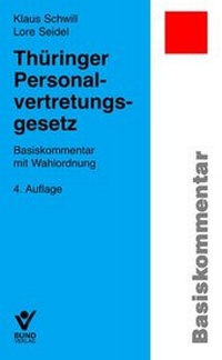 Bild vergrößern Bild: Thüringer Personalvertretungsgesetz - Bund-Verlag