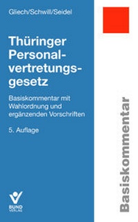 Bild vergrößern Bild: Thüringer Personalvertretungsgesetz - Bund-Verlag