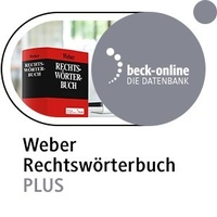Abbildung von: beck-online. Weber Rechtswörterbuch Plus - C.H.BECK