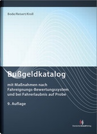 Enlarge image Cover: Bußgeldkatalog - Deutscher Anwaltverlag
