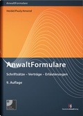 Cover: AnwaltFormulare - Deutscher Anwaltverlag