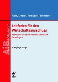 Enlarge image Cover: Leitfaden für den Wirtschaftsausschuss - Bund-Verlag