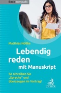 Cover: Lebendig reden mit Manuskript - C.H.BECK