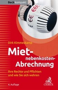 Abbildung von: Mietnebenkosten-Abrechnung - C.H.BECK
