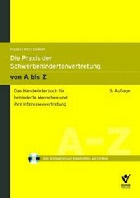 Abbildung von: Die Praxis der Schwerbehindertenvertretung von A bis Z - Bund-Verlag