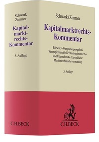Abbildung von: Kapitalmarktrechts-Kommentar - C.H.BECK