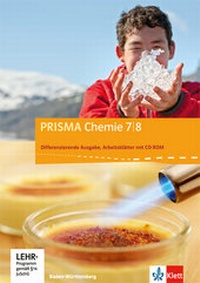 Abbildung von: PRISMA Chemie / Arbeitsblätter mit CD-ROM 7.-8. Schuljahr - Klett