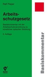 Bild vergrößern Bild: Arbeitsschutzgesetz - Bund-Verlag