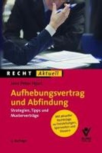 Abbildung von: Aufhebungsvertrag und Abfindung - Bund-Verlag