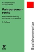 Cover: Fahrpersonalrecht - Bund-Verlag