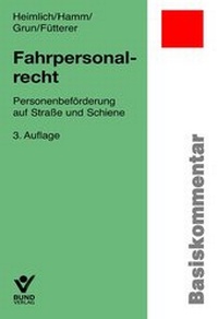 Abbildung von: Fahrpersonalrecht - Bund-Verlag