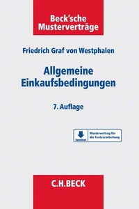 Abbildung von: Allgemeine Einkaufsbedingungen - C.H.BECK