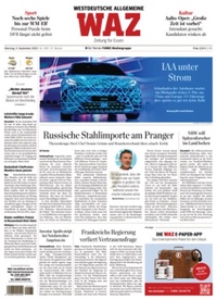Abbildung von: Westdeutsche Allgemeine Zeitung - WAZ - FUNKE Medien NRW
