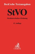 Cover: Stra&szlig;enverkehrs-Ordnung: StVO - C.H.BECK
