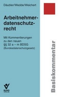 Abbildung von: Arbeitnehmerdatenschutzrecht - Bund-Verlag