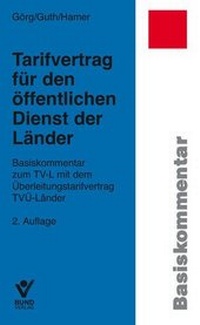 Abbildung von: Tarifvertrag für den öffentlichen Dienst der Länder (TV-L) - Bund-Verlag
