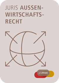 Abbildung von: juris Außenwirtschaftsrecht - Juris