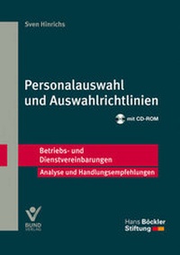 Abbildung von: Personalauswahl und Auswahlrichtlinien - Bund-Verlag