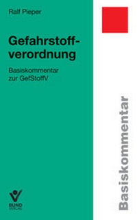 Abbildung von: Gefahrstoffverordnung - Bund-Verlag