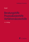 Cover: Beratungshilfe - Prozesskostenhilfe - Verfahrenskostenhilfe - C.F. M&uuml;ller