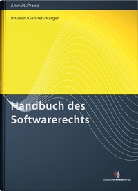 Enlarge image Cover: Handbuch des Softwarerechts - Deutscher Anwaltverlag