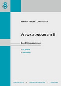Abbildung von: Skript Verwaltungsrecht II - Hemmer-Wüst