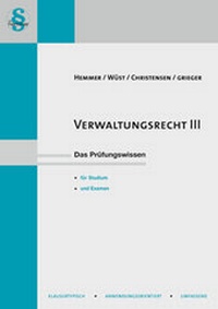 Abbildung von: Skript Verwaltungsrecht III - Hemmer-Wüst