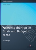 Bild: Anwaltsgeb&uuml;hren im Straf- und Bu&szlig;geldrecht - Deutscher Anwaltverlag
