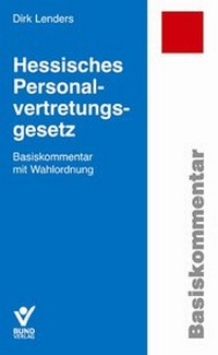 Abbildung von: Hessisches Personalvertretungsgesetz - Bund-Verlag