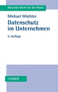 Cover: Datenschutz im Unternehmen - C.H.BECK