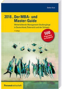 Enlarge image Cover: Der MBA- und Master-Guide 2018 - Luchterhand