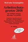 Bild: Arbeitsschutzgesetze 2018 - C.H.BECK