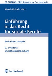 Abbildung von: Einführung in das Recht für soziale Berufe - Luchterhand