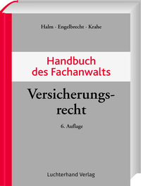 Abbildung von: Handbuch des Fachanwalts Versicherungsrecht - Luchterhand
