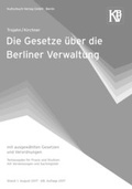 Cover: Die Gesetze &uuml;ber die Berliner Verwaltung - Kulturbuch