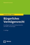 Cover: B&uuml;rgerliches Verm&ouml;gensrecht - Nomos