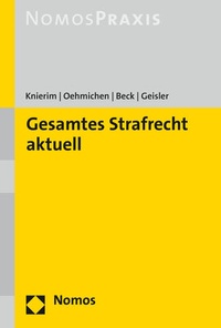 Abbildung von: Gesamtes Strafrecht aktuell - Nomos