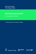 Cover: Rechtswissenschaft - Nomos